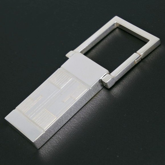 GUCCI Double G key ring Key ring Silver925 unisex - Picture 3 of 4